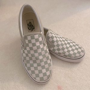 Grey Slide-On Vans